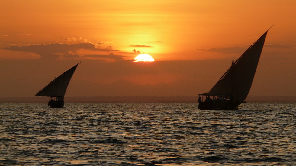 Ngalawa outrigger boat on the Kenyan coast to emphasize Prolific VA local Touch
